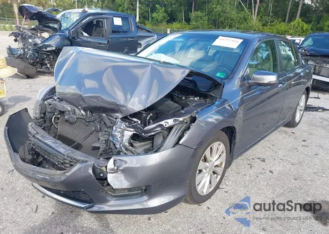 2013 Honda Accord Ex-L from USA, damaged, VIN 1HGCR2F87DA009498